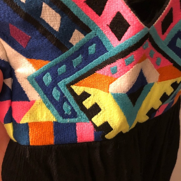 Mara Hoffman embroidered open back mini dress, XS - Picture 4 of 7